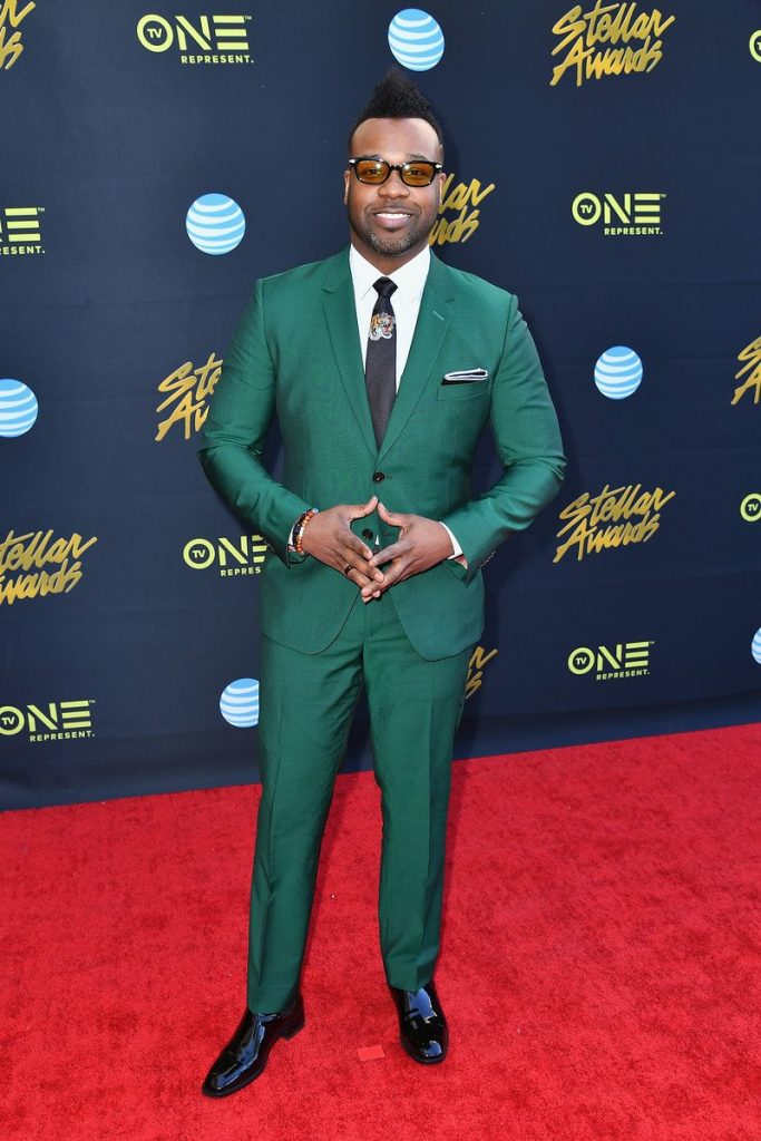 LAS VEGAS, NV - MARCH 24: VaShawn Mitchell attends the 33rd annual Stellar Gospel Music Awards at the Orleans Arena on March 24, 2018 in Las Vegas, Nevada.