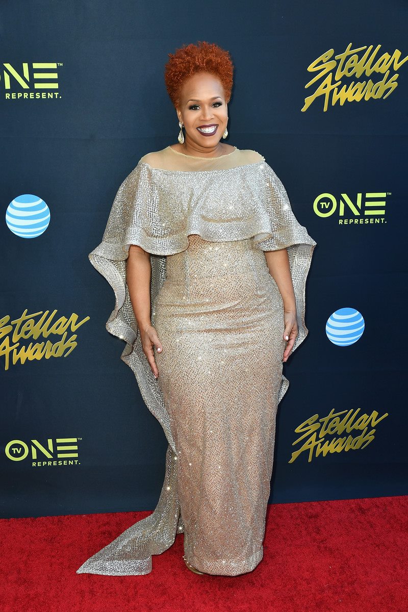 LAS VEGAS, NV - MARCH 24: Nominee Tina Campbell attends the 33rd annual Stellar Gospel Music Awards at the Orleans Arena on March 24, 2018 in Las Vegas, Nevada. (Photo by Earl Gibson III/Getty Images)