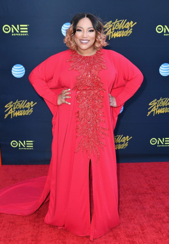 LAS VEGAS, NV - MARCH 24: Tasha Page-Lockhart attends the 33rd annual Stellar Gospel Music Awards at the Orleans Arena on March 24, 2018 in Las Vegas, Nevada. (Photo by Earl Gibson III/Getty Images)