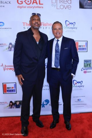 Seejai Erquart, heart transplant recipient, and Rick Caruso, real estate developer and philanthropist attending Ava's Heart Gala & LegacyOne Inspire Awards at the Taglyan Complex in Los Angeles, California. Credit: Sheri Determan Seejai Erquart, heart transplant recipient, and Rick Caruso, real estate developer and philanthropist attending Ava's Heart Gala & LegacyOne Inspire Awards at the Taglyan Complex in Los Angeles, California. Credit: Sheri Determan