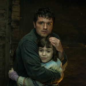 (from left) Mike (Josh Hutcherson) and Abby (Piper Rubio) in Five Nights at Freddy's, directed by Emma Tammi.