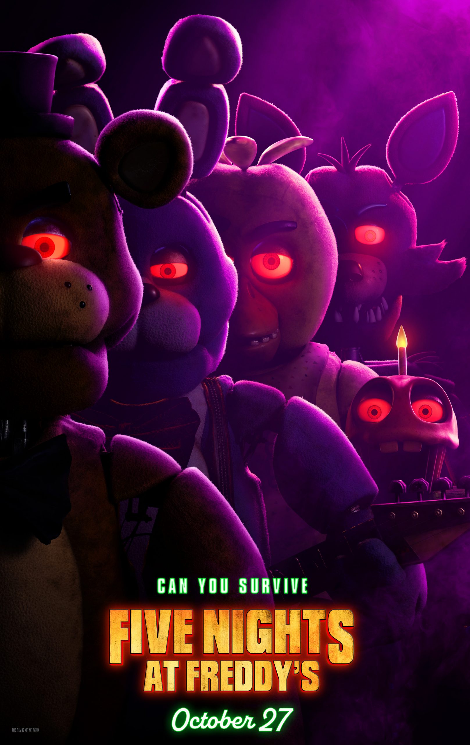 Five Nights at Freddy’s Poster Five Nights at Freddy's Poster