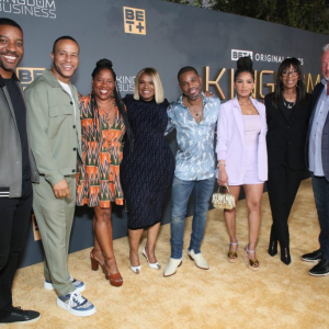 NORTH HOLLYWOOD, CALIFORNIA - NOVEMBER 06: attends the BET+ Premiere Screening For "Kingdom Business" Season 2 at Television Academy's Wolf Theatre at the Saban Media Center on November 06, 2023 in North Hollywood, California. (Photo by Robin L Marshall/Getty Images for BET+ )