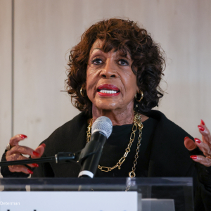 39th Annual MLK Kingdom Day Parade – VIP Breakfast Los Angeles, California, USA. 15th January, 2024. Maxine Waters attending the 39th Annual MLK Kingdom Day Parade - VIP Breakfast, at the BMO Stadium at the Founders Club Room in Los Angeles, California on January 15, 2024. Credit: Sheri Determan