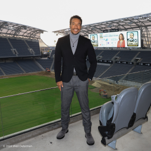39th Annual MLK Kingdom Day Parade – VIP Breakfast Los Angeles, California, USA. 15th January, 2024. Actor Rico Anderson attending the 39th Annual MLK Kingdom Day Parade - VIP Breakfast, at the BMO Stadium at the Founders Club Room in Los Angeles, California on January 15, 2024. Credit: Sheri Determan
