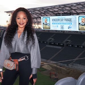 39th Annual MLK Kingdom Day Parade – VIP Breakfast Los Angeles, California, USA. 15th January, 2024. Dr. Bobbi Peterson attending the 39th Annual MLK Kingdom Day Parade - VIP Breakfast, at the BMO Stadium at the Founders Club Room in Los Angeles, California on January 15, 2024. Credit: Sheri Determan