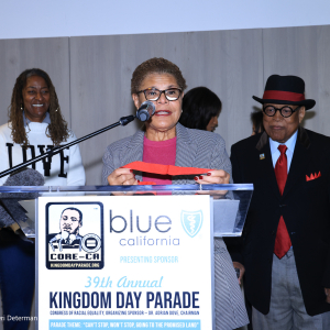 39th Annual MLK Kingdom Day Parade – VIP Breakfast Los Angeles, California, USA. 15th January, 2024. attending the 39th Annual MLK Kingdom Day Parade - VIP Breakfast, at the BMO Stadium at the Founders Club Room in Los Angeles, California on January 15, 2024. Credit: Sheri Determan
