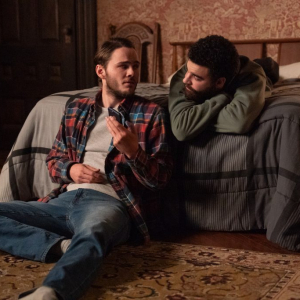 Alex Neustaedter (‘Billy Poe’) and David Alvarez (‘Isaac English’) in American Rust: Broken Justice  Credit:Dennis Mong/Prime Video /Copyright:Amazon MGM Studios