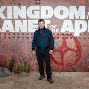 Andy Serkis attends the UK Launch Event of 20th Century Studios’ 'Kingdom of the Planet of the Apes' at BFI IMAX Waterloo, London, on April 25, 2024. (Photo by StillMoving.Net for Disney)