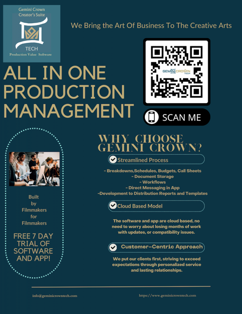 Gemini Crown Tech All In One Production Management