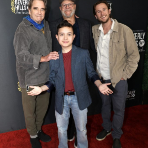 BEAU BRIDGE, DIRECTOR JAY SILVERMAN ZEKE BRIDGES Attends Closing Night at the 24th Annual International Beverly Hills Film Festival