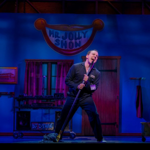 Rob McClure (Daniel Hillard) Photo credit: Joan Marcus