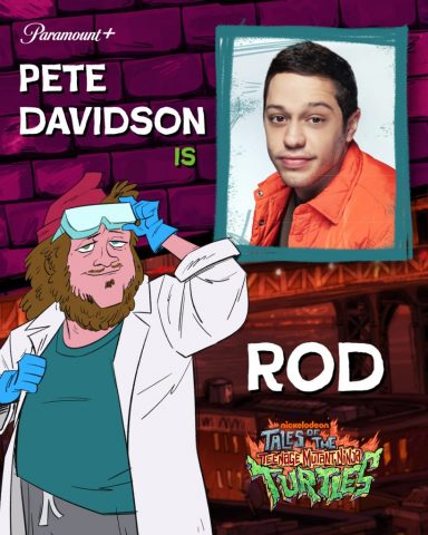 Pete Davidson as the voice of Rod in Tales of the TMNT streaming on Paramount+ 2024. Photo credit: Paramount+