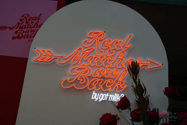 WEST HOLLYWOOD, CALIFORNIA - OCTOBER 08: View of atmosphere as 'Love Island USA' star Kordell Beckham kicks off cuffing season with the creators of iconic 'Got Milk?' to debut "Real Matches are Back" campaign at Mel's Drive In on October 08, 2024 in West Hollywood, California. (Photo by Presley Ann/Getty Images for California Milk Processor Board - Creators of Iconic 'GOT MILK?'