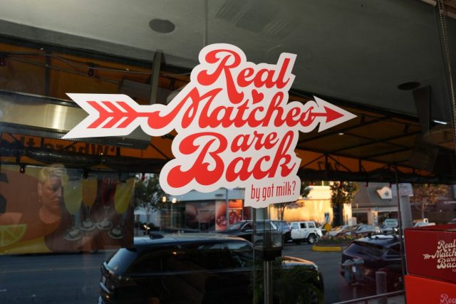 EST HOLLYWOOD, CALIFORNIA - OCTOBER 08: View of atmosphere as 'Love Island USA' star Kordell Beckham kicks off cuffing season with the creators of iconic 'Got Milk?' to debut "Real Matches are Back" campaign at Mel's Drive In on October 08, 2024 in West Hollywood, California. (Photo by Presley Ann/Getty Images for California Milk Processor Board - Creators of Iconic 'GOT MILK?'