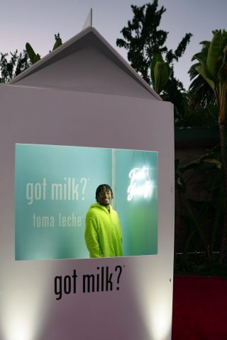 WEST HOLLYWOOD, CALIFORNIA - OCTOBER 08: 'Love Island USA' star Kordell Beckham kicks off cuffing season with the creators of iconic 'Got Milk?' to debut "Real Matches are Back" campaign at Mel's Drive In on October 08, 2024 in West Hollywood, California. (Photo by Presley Ann/Getty Images for California Milk Processor Board - Creators of Iconic 'GOT MILK?')