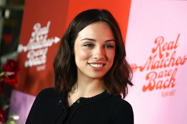 WEST HOLLYWOOD, CALIFORNIA - OCTOBER 08: Fiona Palomo poses as 'Love Island USA' star Kordell Beckham kicks off cuffing season with the creators of iconic 'Got Milk?' to debut "Real Matches are Back" campaign at Mel's Drive In on October 08, 2024 in West Hollywood, California. (Photo by Presley Ann/Getty Images for California Milk Processor Board - Creators of Iconic 'GOT MILK?')