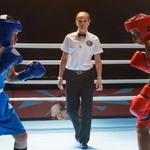 Ryan Destiny stars as Claressa Shields in director Rachel Morrison's THE FIRE INSIDE. An Amazon MGM Studios film. Photo Credit: Sabrina Lantos © 2024 Amazon Content Services LLC. All Rights Reserved.