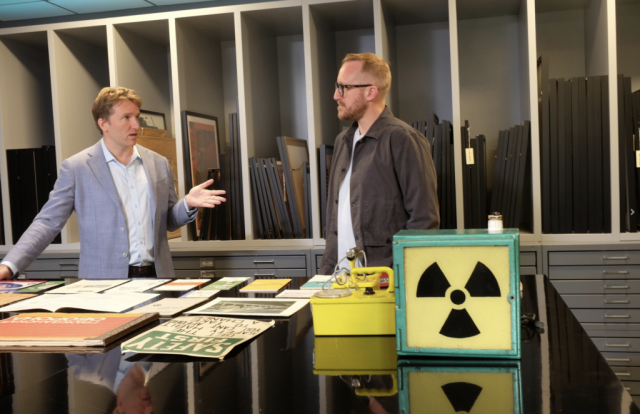 In “Cold War Secrecy" host Nathan Masters explores artifacts from LA's military and aerospace industries with Wende Museum founder Justin Jampol