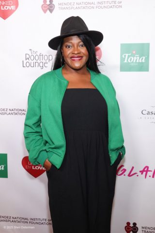 Linked by Love Tv Series Red Carpet Premiere Toluca Lake, California, USA. 10th February, 2025. Actress Michelle Carter attending the "Linked by Love" red carpet premiere at Catcher in the Rye in Toluca Lake, California. Credit: Sheri Determan