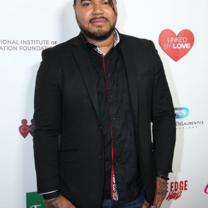 Linked By Love Tv Series Red Carpet Premiere Toluca Lake, California, USA. 10th February, 2025.Phelton Calhoun attending the "Linked by Love" red carpet premiere