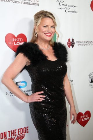 Linked By Love Tv Series Toluca Lake, California, USA. 10th February, 2025. Executive director Nicole Mendez the Mendez National Institute of Transplantation Foundation, attending the Linked by LoveTv series red carpet premiere