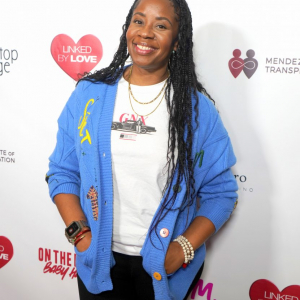 Linked By Love Tv Series Red Carpet Premiere Toluca Lake, California, USA. 10th February, 2025. Rochelle Ivory attending the "Linked by Love" red carpet premiere
