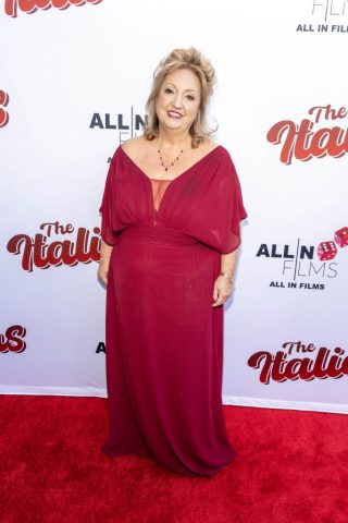 Director / Actress  Michelle Danner attends Los Angeles Premiere of 'The Italians' at Harmony Gold Theatre, Los Angeles, CA, April  10th, 2025/Photo Eugene Powers