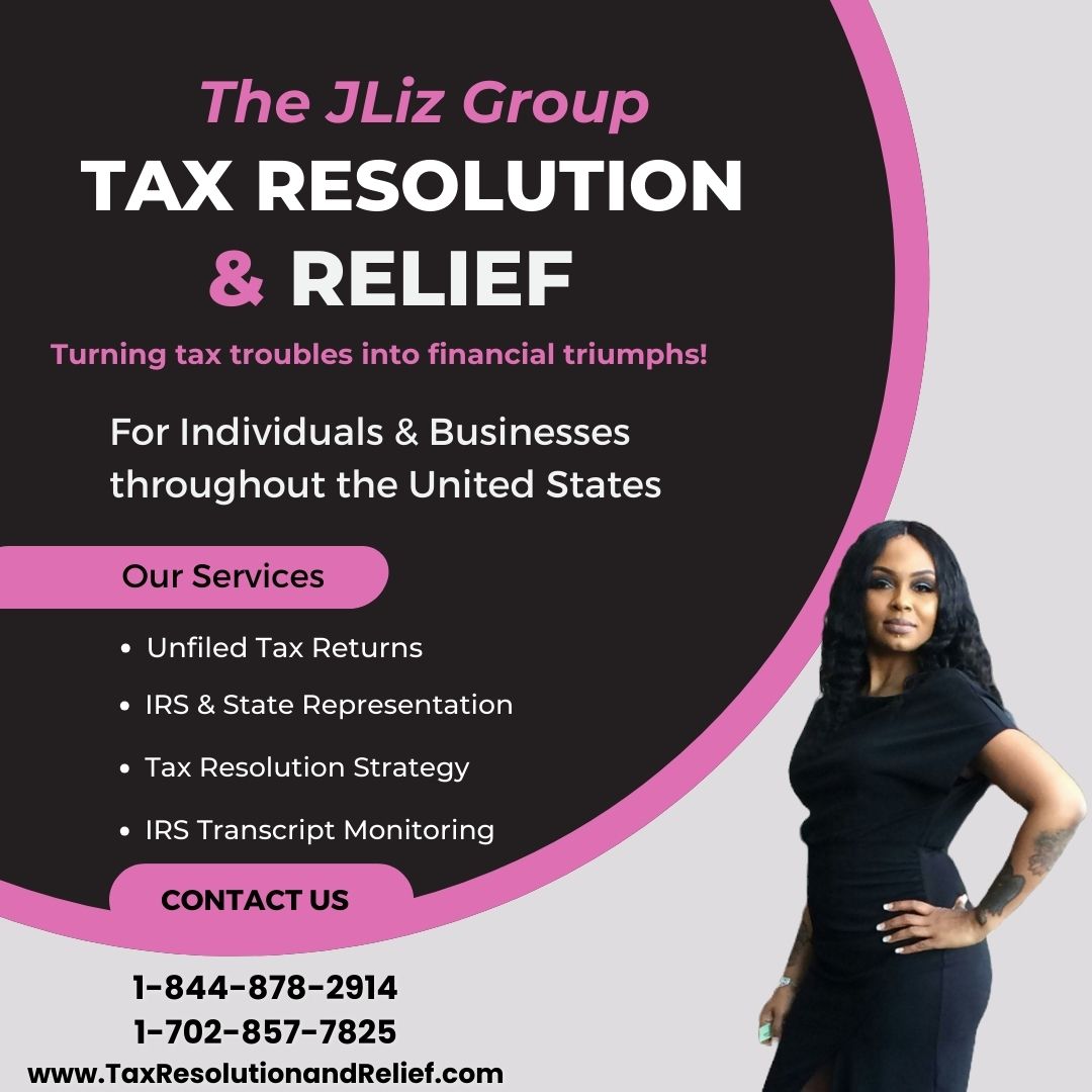 The JLiz Group Tax Resolution & Relief