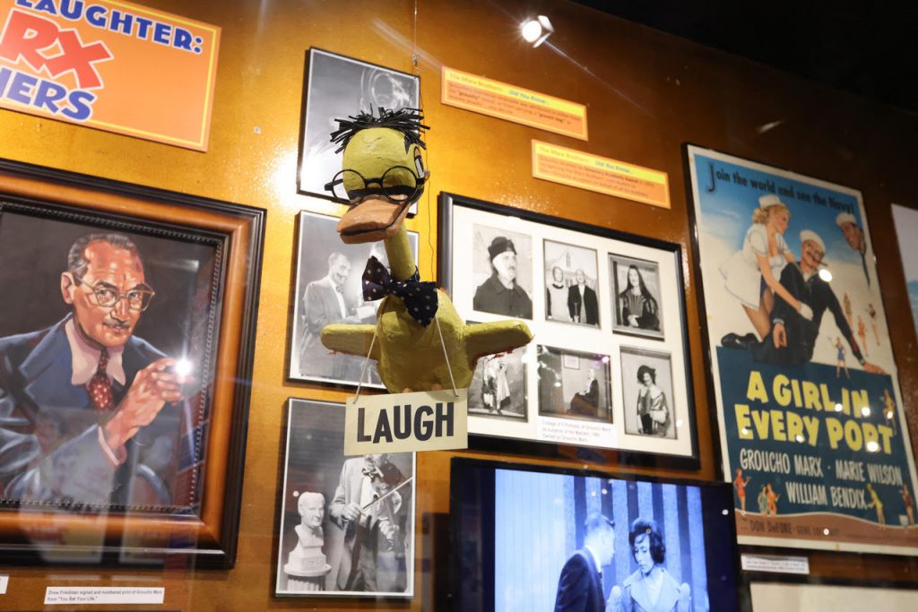 Grouch’s famous Secret Word Duck from “You Bet Your Life"