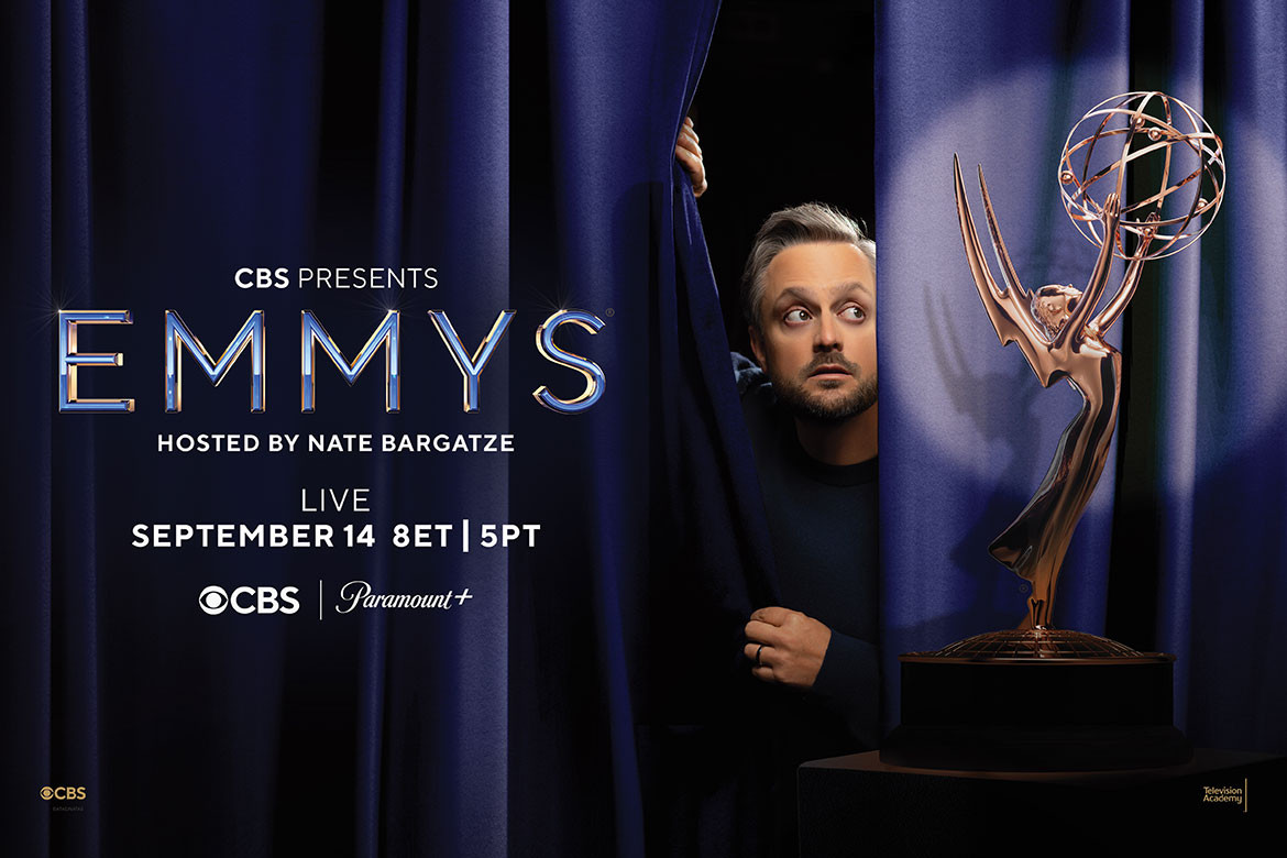 Emmys, hosted by Grammy-nominated comedian Nate Bargatze