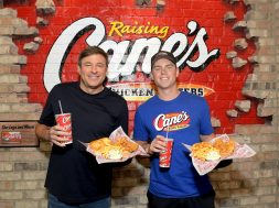 LA Dodgers Catcher Will Smith Works Celebratory World Series “Shift” at Raising Cane’s Los Angeles