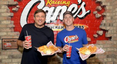 LA Dodgers Catcher Will Smith Works Celebratory World Series “Shift” at Raising Cane’s Los Angeles