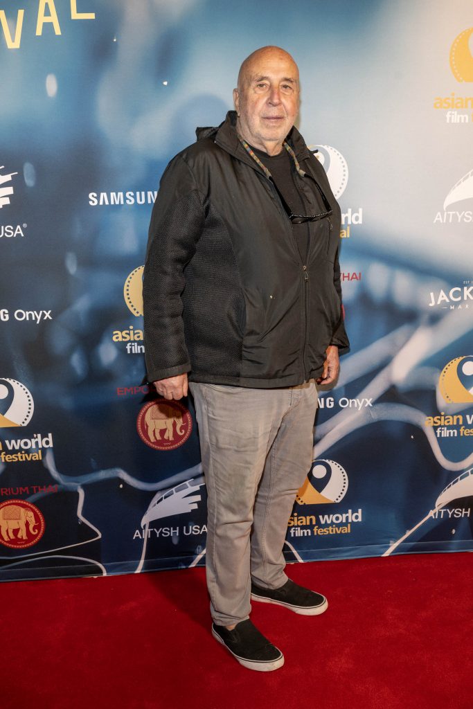 Founder of E! Entertainment TV Larry Namer attends World Premiere of 'Love and Karma' at 11th Asian World Film Festival, Los Angeles, CA, November 16, 2025 Photo/Eugene Powers