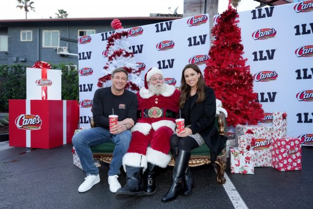 Lacey Chabert Teams Up With Raising Cane’s Founder Todd Graves Donate 120 Bikes To Boys & Girls Club Of Hollywood Lacey Chabert Teams Up With Raising Cane’s Founder Todd Graves Donate 120 Bikes To Boys & Girls Club Of Hollywood