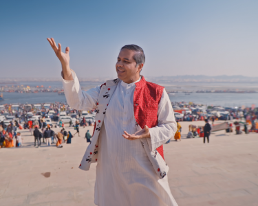 Siddhant Bhatia from the album Sounds of Kumbha shot during the Mahakumbh held at Prayagraj in January-February 2025 (Photo courtesy: soultraxstudios)