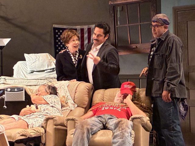 (l to r) Alma Martinez, Lisa Richards, Lakin Valdez, Michael Brainard and René Rivera /Photo by Steve Moyer (l to r) Alma Martinez, Lisa Richards, Lakin Valdez, Michael Brainard and René Rivera /Photo by Steve Moyer