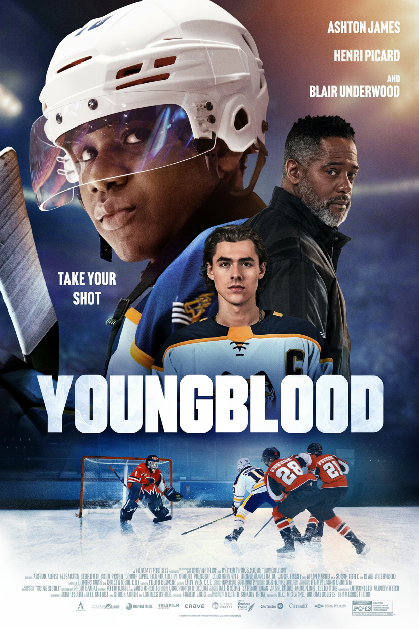 Youngblood (2026) — Hubert Davis’ Gritty Hockey Drama Starring Ashton James — In Theaters March 6